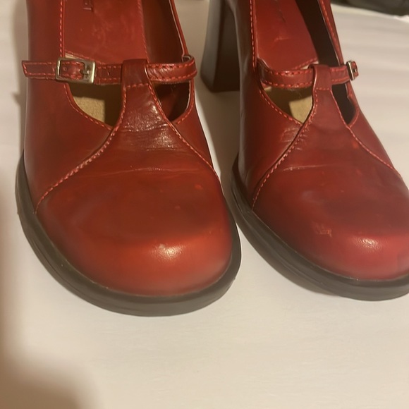 Nine West Red Leather Shoes - Picture 8 of 8